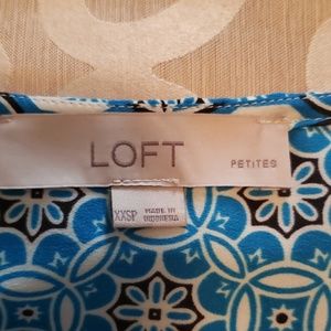 Loft Petite 00 silky dress excellent condition
